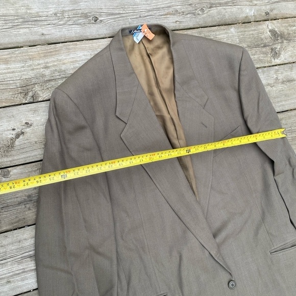 Vintage 100% Wool Giorgio Armani Jacket Black - Picture 15 of 16